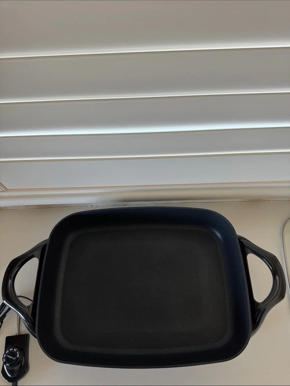 Presto Electric Skillet with Glass Lid - Black